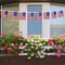 45ft Patriotic American Flag Pennant Banner - 40 Pcs Small USA Flag String Banners for Outdoor Decorations - 4th of July, Memorial Day & Independence Day Party Supplies - Weatherproof Patriotic Decor